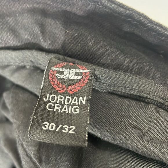 Jordan Craig Aaron Black and White Graphic Print Jeans Size 30x32 - Picture 5 of 13